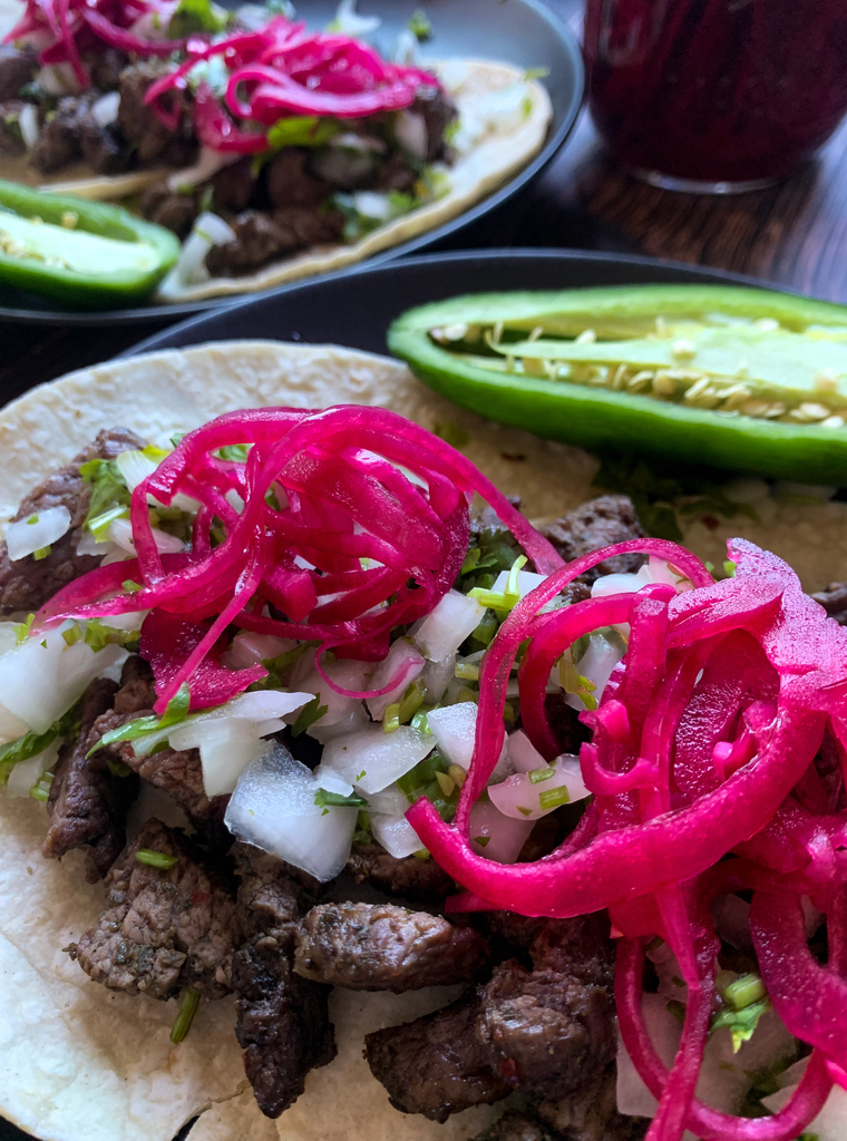 Pickled Red Onions #TacoTuesday - Oat&Sesame