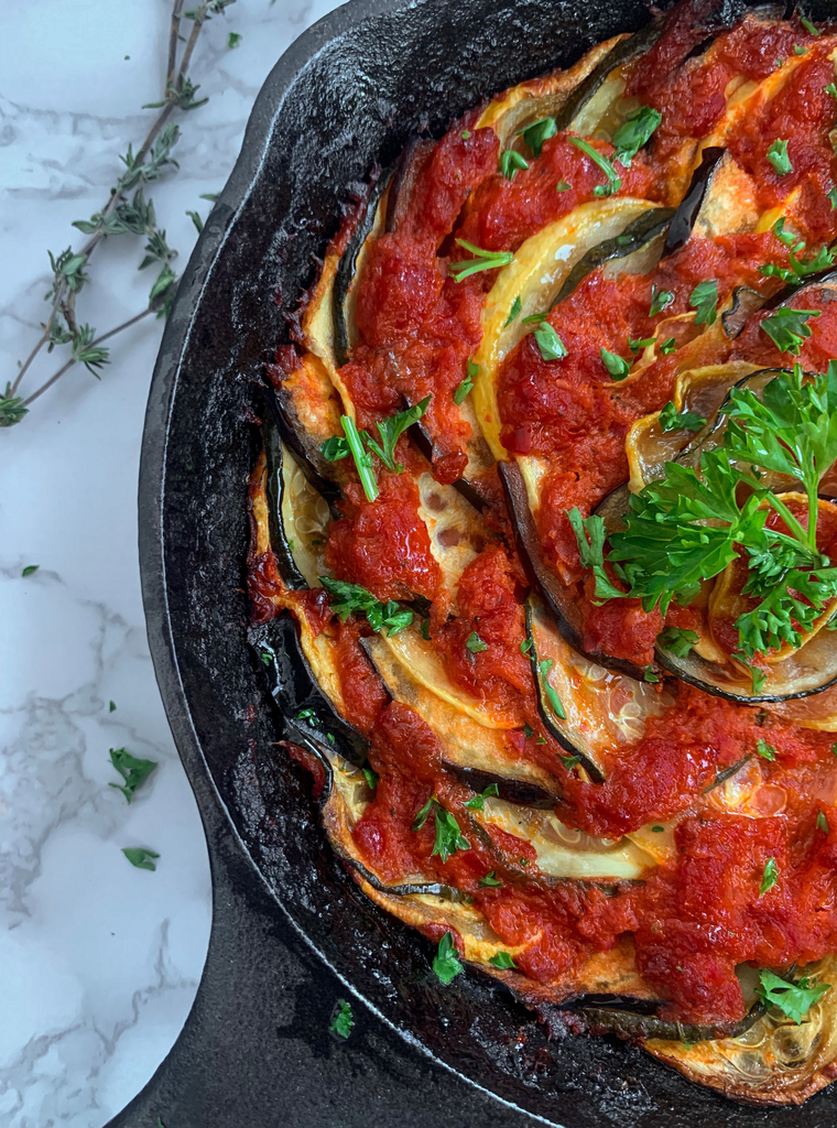 mille-feuille ratatouille top shot