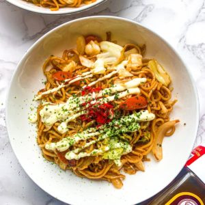 Easy Vegetable Yakisoba