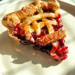 Amish Cherry Pie