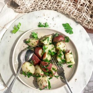 potato, caraway and parsley salad