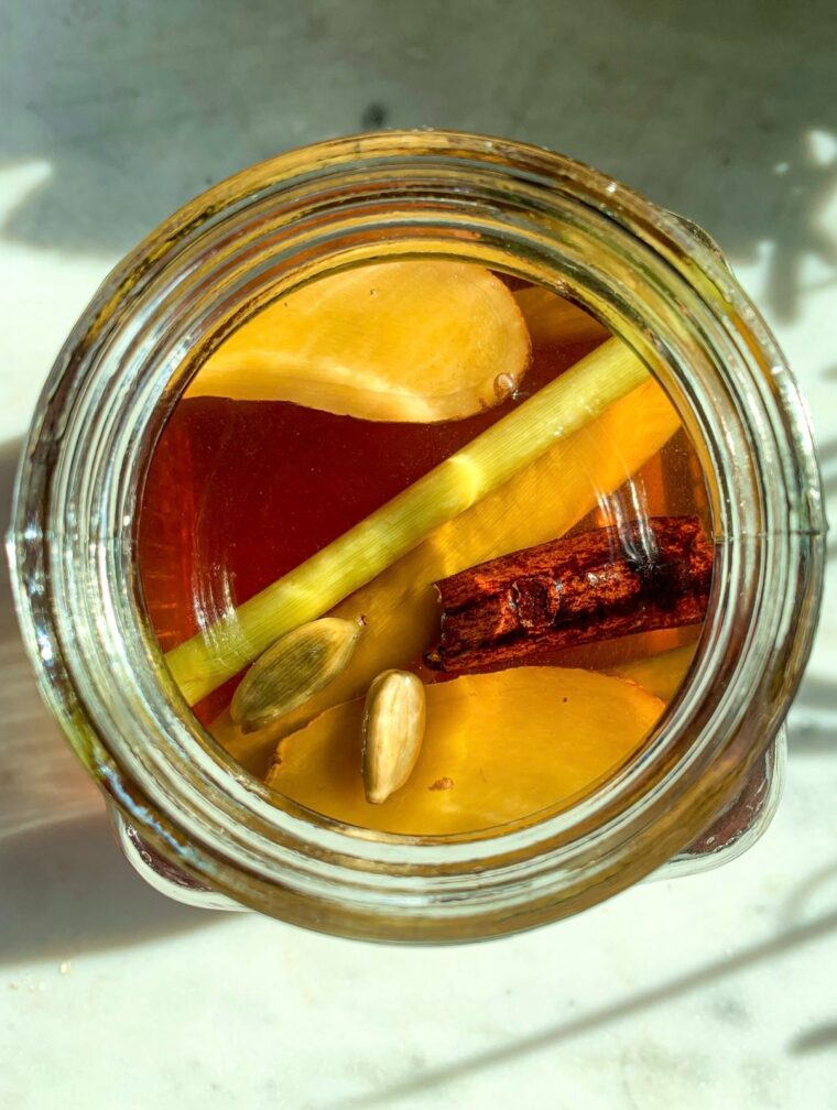 kopi jahe rempah syrup