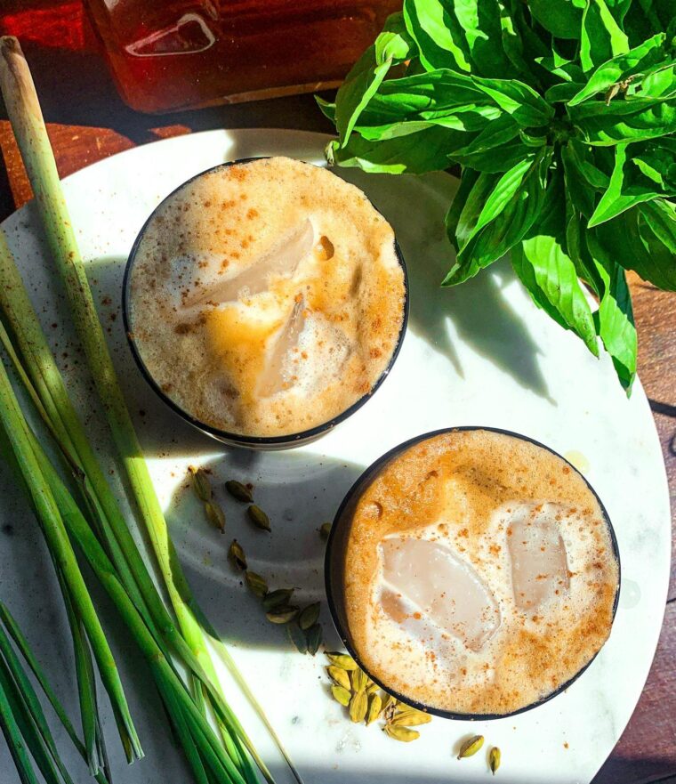 Indonesian spiced coffee