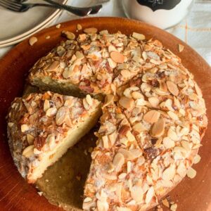 Easy Greek Yogurt Almond Cake