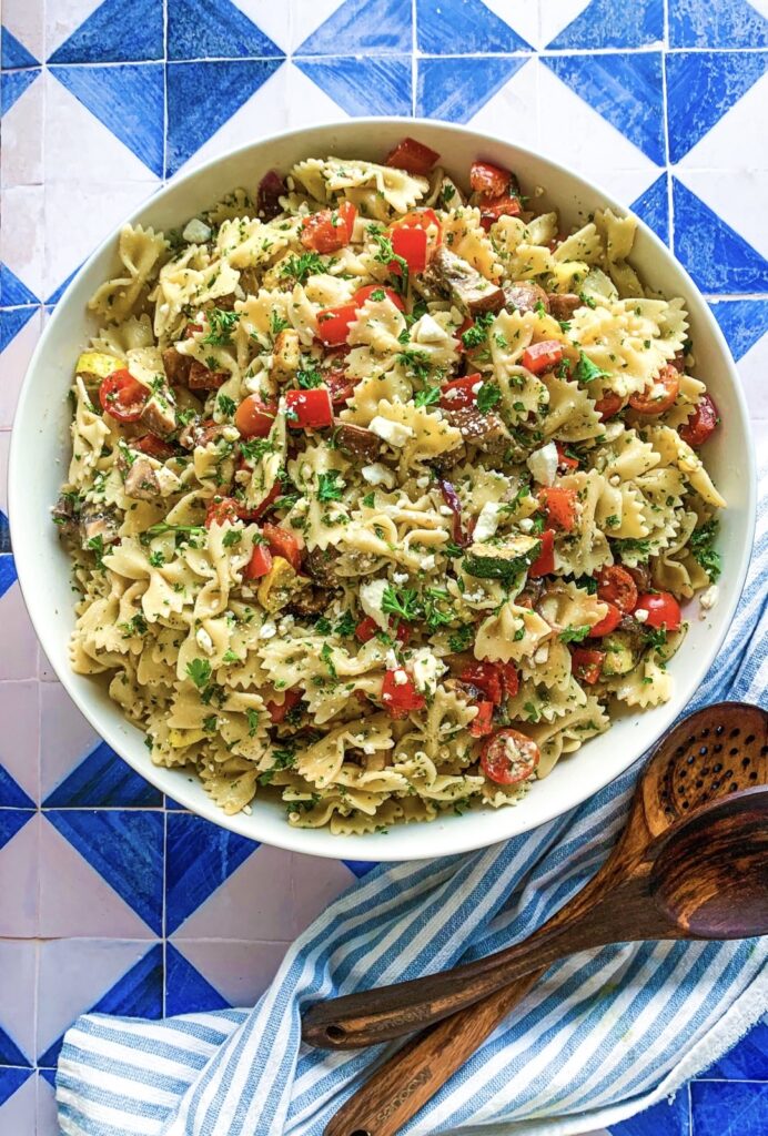 vegetable pasta salad