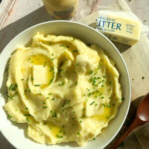 fluffy Dijon Mashed Potatoes